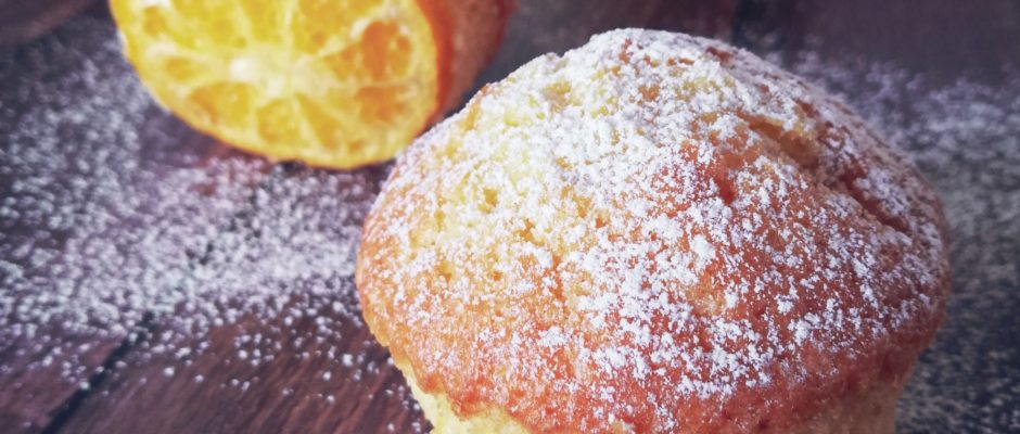 Muffin al mandarino senza lattosio - con sorpresa